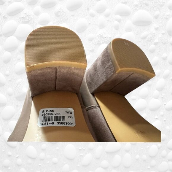 👢PENN Extra Wide Width, Tall Faux Suede Boot with Stretch Calf - NWT Size 7WW👢 - Picture 11 of 12